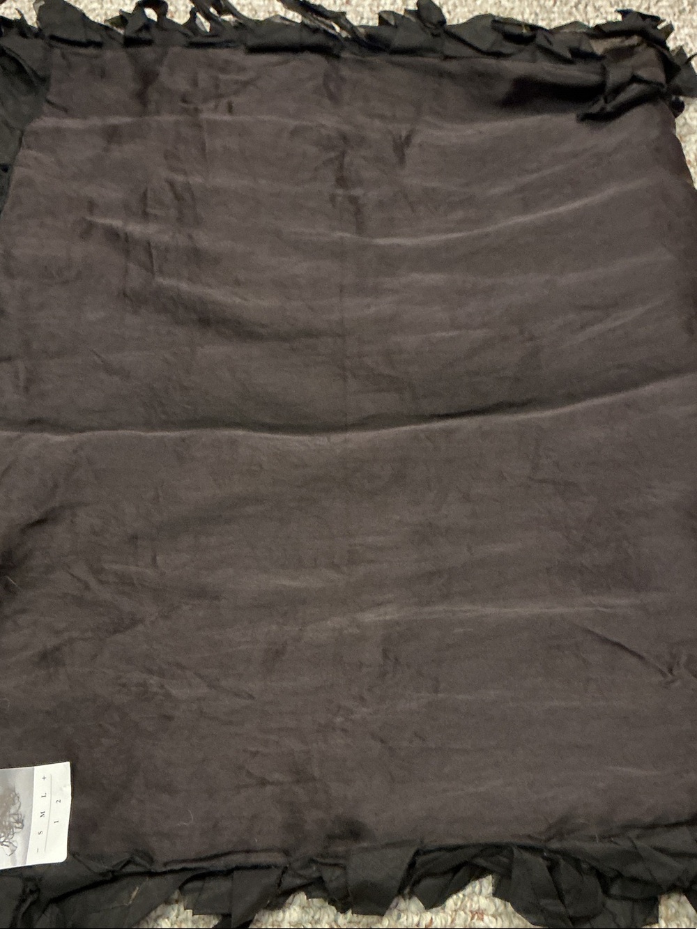 Cynthia Ashby Satin Loop Wrap. 25”x96”. NWT